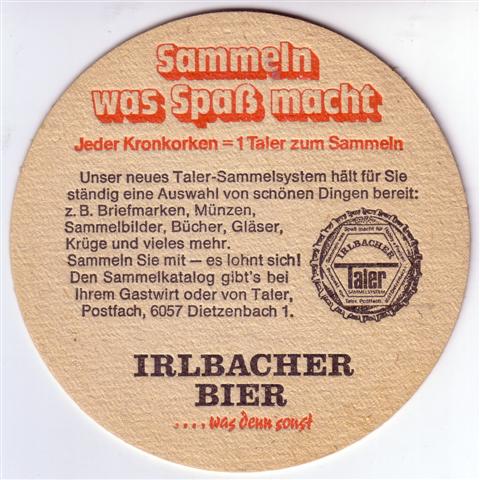 irlbach sr-by irlbacher rund 3b (215-sammeln macht spa�-schwarzrot)